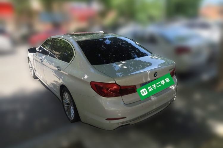 Used BMW 5 Series 2018 530Li xDrive Luxury Package Rear Left 45 Deg
