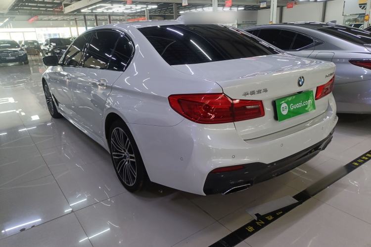 Used BMW 5 Series 2018 Restyled 530Li Leading Edition M Sport Package Rear Left 45 Deg