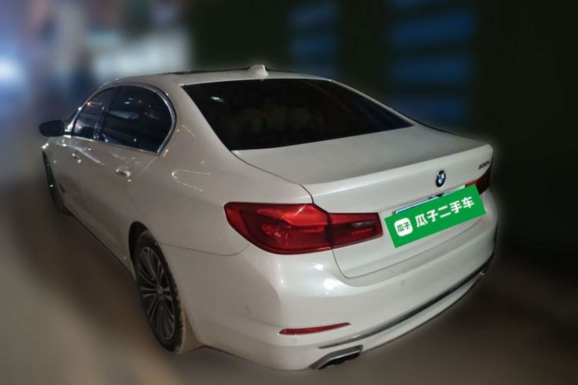 Used BMW 5 Series 2018 Facelifted 530Li Luxury Edition Premium Package Rear Left 45 Deg