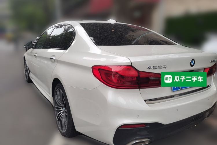 Used BMW 5 Series 2018 Restyled 530Li Leading Edition M Sport Package Rear Left 45 Deg