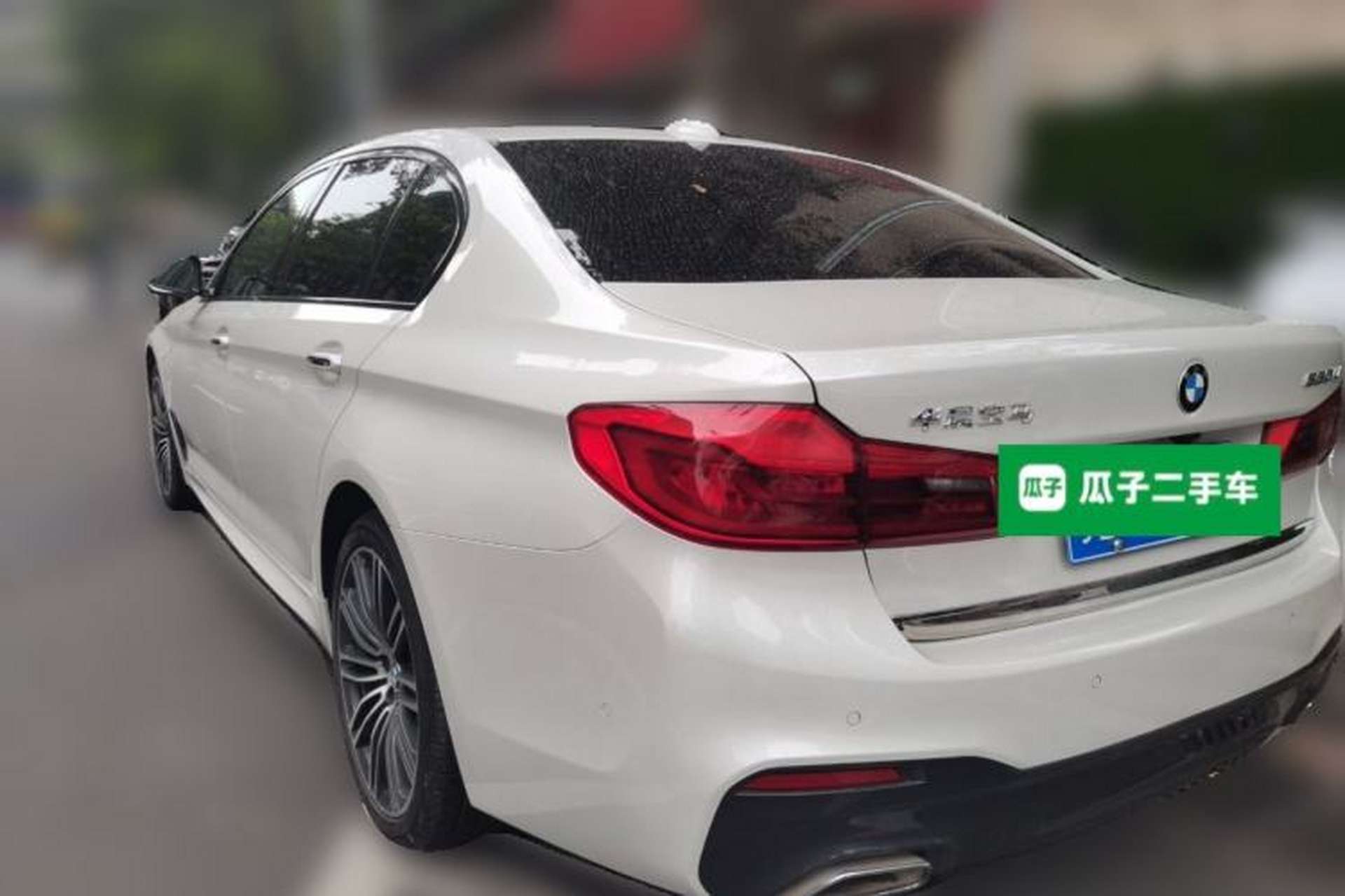 Used BMW 5 Series 2018 Restyled 530Li Leading Edition M Sport Package Rear Left 45 Deg