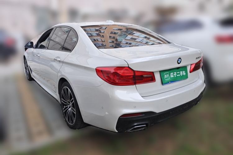 Used BMW 5 Series 2018 Restyled 530Li Leading Edition M Sport Package Rear Left 45 Deg