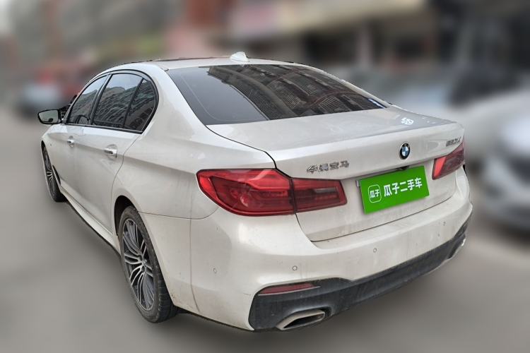 Used BMW 5 Series 2018 Restyled 530Li Leading Edition M Sport Package Rear Left 45 Deg
