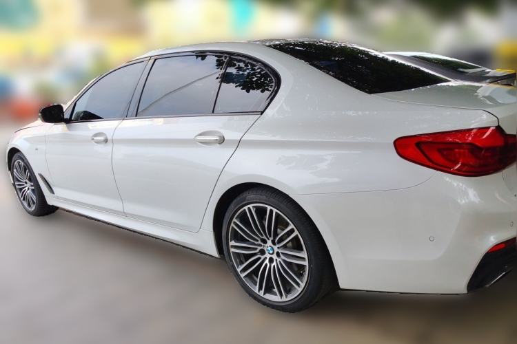 Used BMW 5 Series 2018 530Li Leading Model M Sport Package Rear Left 45 Deg