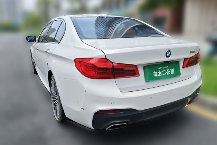 Used BMW 5 Series 2018 530Li Leading Model M Sport Package Rear Left 45 Deg