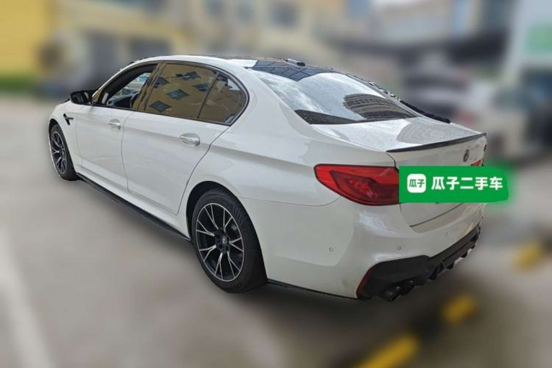 Used BMW 5 Series 2018 525Li M Sport Package Rear Left 45 Deg