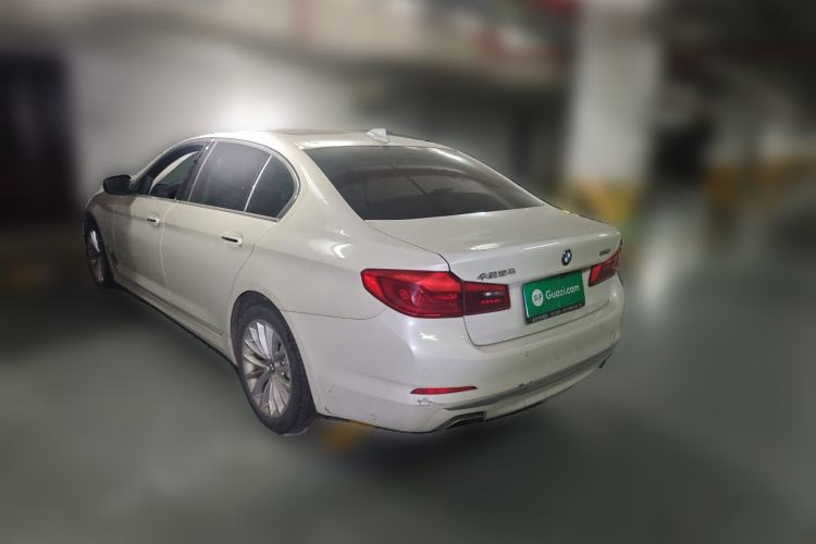 Used BMW 5 Series 2018 530Li Leading Edition Luxury Package Rear Left 45 Deg