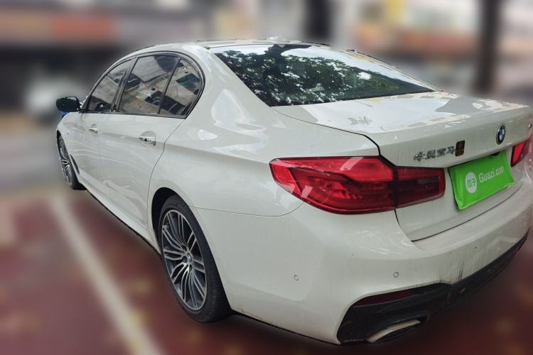 Used BMW 5 Series 2018 Restyled 530Li Leading Edition M Sport Package Rear Left 45 Deg