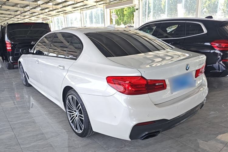 Used BMW 5 Series 2018 Restyled 530Li Leading Edition M Sport Package Rear Left 45 Deg