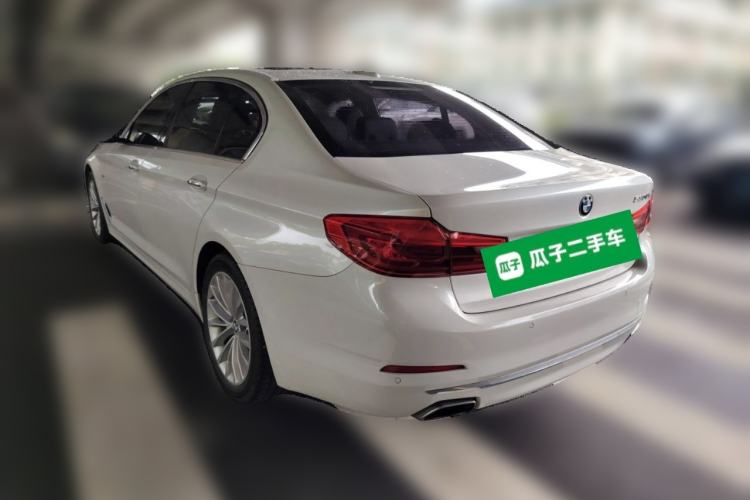 Used BMW 5 Series 2018 Revised Version 530Li Leading Edition Luxury Package Rear Left 45 Deg