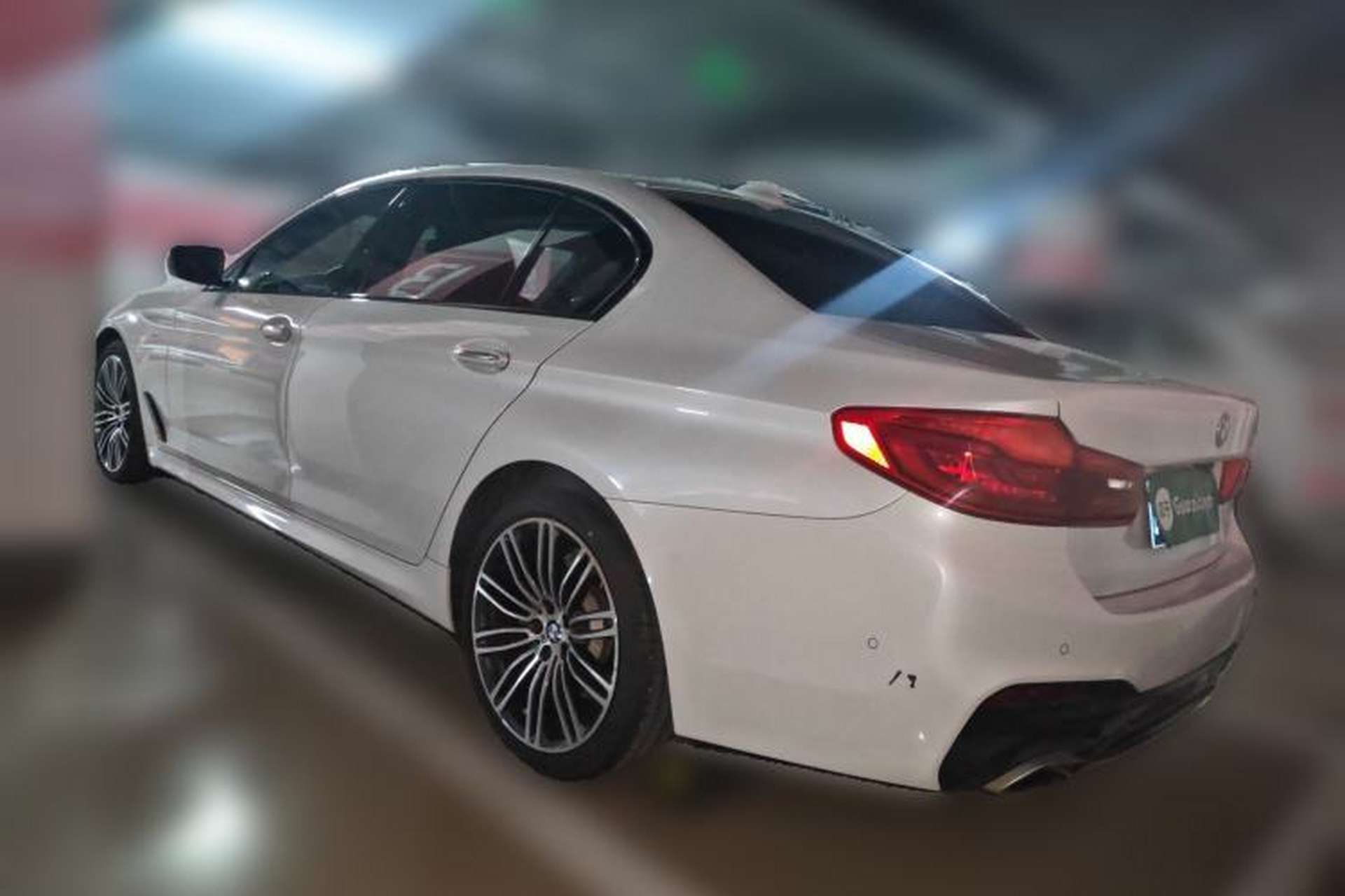 Used BMW 5 Series 2018 Restyled 530Li Leading Edition M Sport Package Rear Left 45 Deg