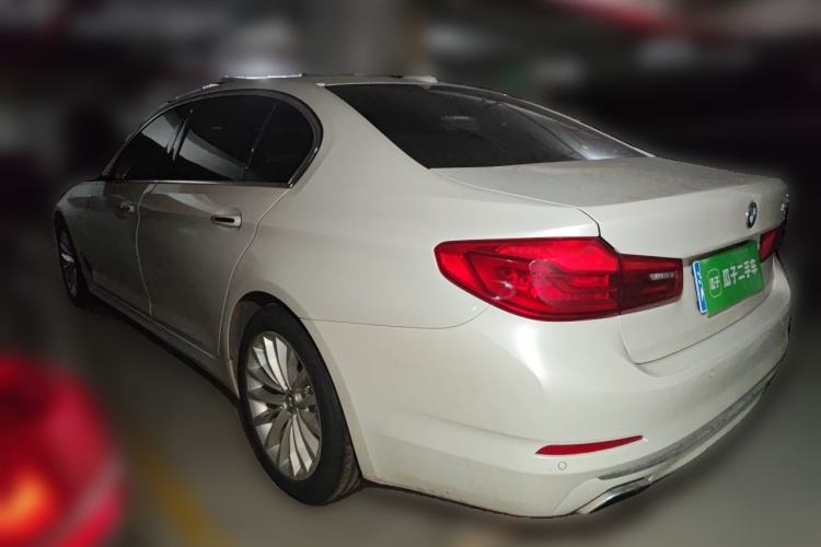 Used BMW 5 Series 2018 530Li Leading Edition Luxury Package Rear Left 45 Deg