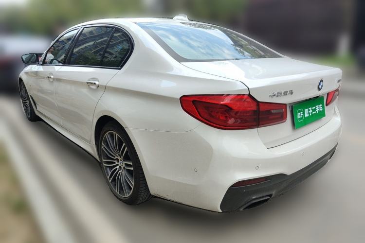 Used BMW 5 Series 2018 530Li Leading Model M Sport Package Rear Left 45 Deg