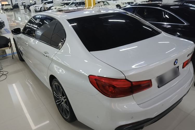 Used BMW 5 Series 2018 Restyled 530Li Leading Edition M Sport Package Rear Left 45 Deg