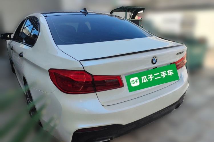 Used BMW 5 Series 2018 Restyled 530Li Luxury Edition M Sport Package Rear Left 45 Deg