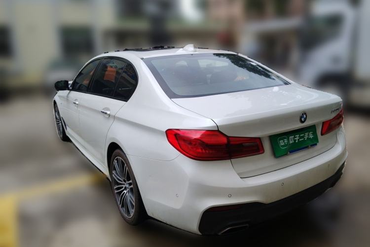 Used BMW 5 Series 2018 Restyled 530Li Leading Edition M Sport Package Rear Left 45 Deg
