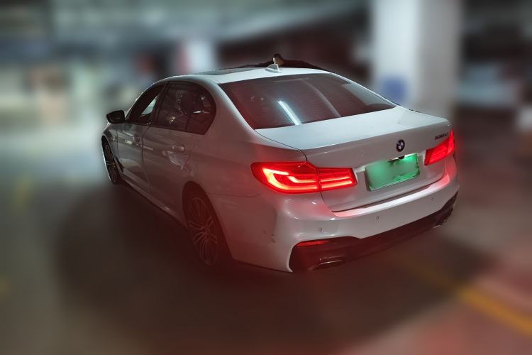 Used BMW 5 Series 2018 530Li Leading Model M Sport Package Rear Left 45 Deg