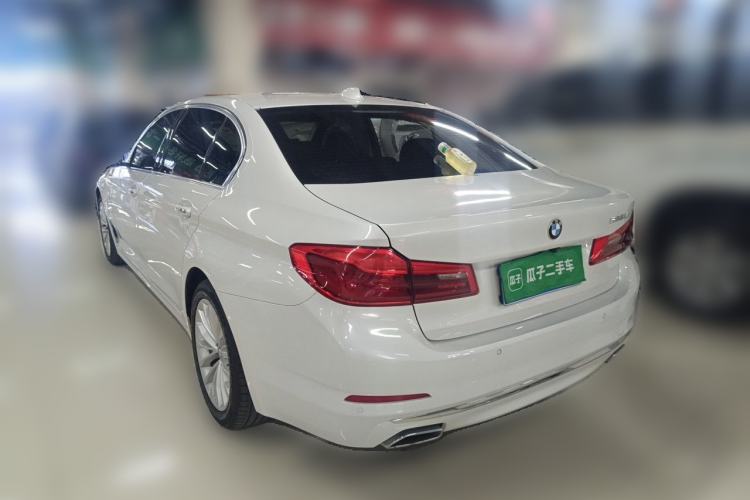 Used BMW 5 Series 2018 525Li Luxury Package Rear Left 45 Deg