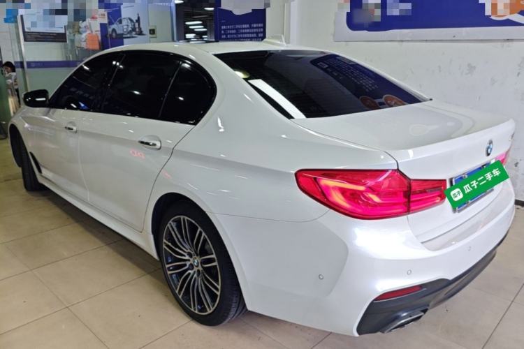 Used BMW 5 Series 2018 530Li Luxury Edition M Sport Package Rear Left 45 Deg