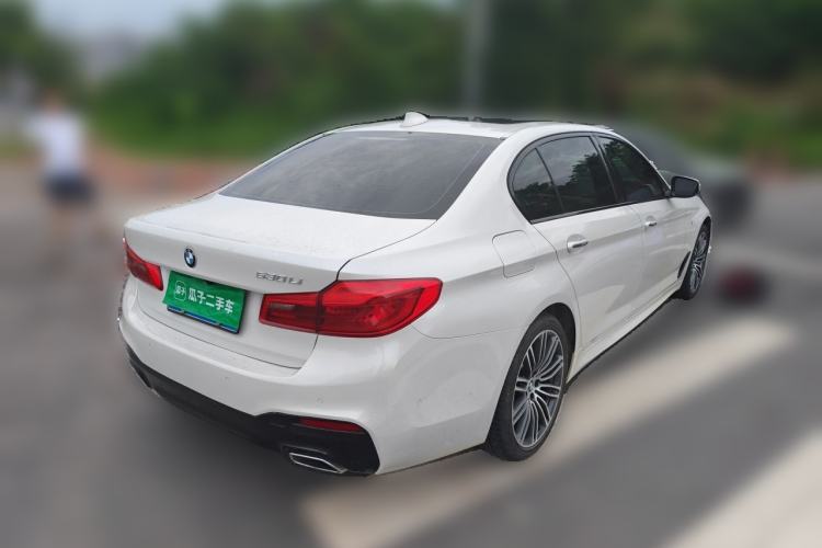 Used BMW 5 Series 2018 530Li Leading Model M Sport Package Rear Right 45 Deg