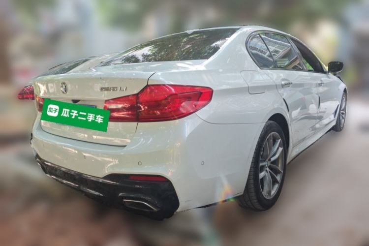 Used BMW 5 Series 2018 525Li M Sport Package Rear Right 45 Deg