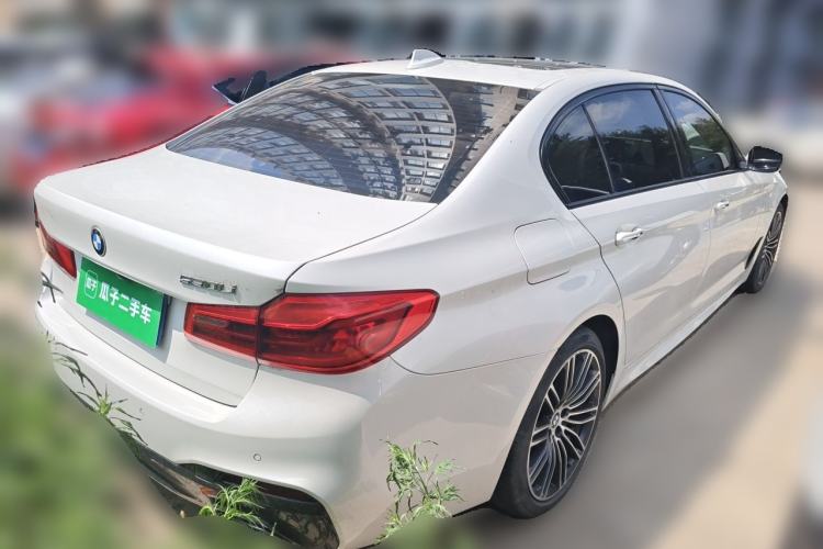 Used BMW 5 Series 2018 530Li Leading Model M Sport Package Rear Right 45 Deg