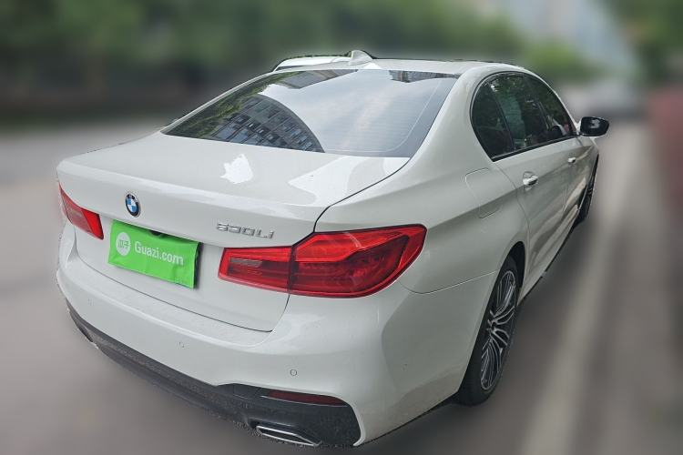 Used BMW 5 Series 2018 530Li Luxury Edition M Sport Package Rear Right 45 Deg