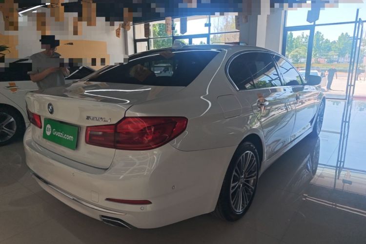 Used BMW 5 Series 2018 Facelifted 530Li Luxury Edition Premium Package Rear Right 45 Deg