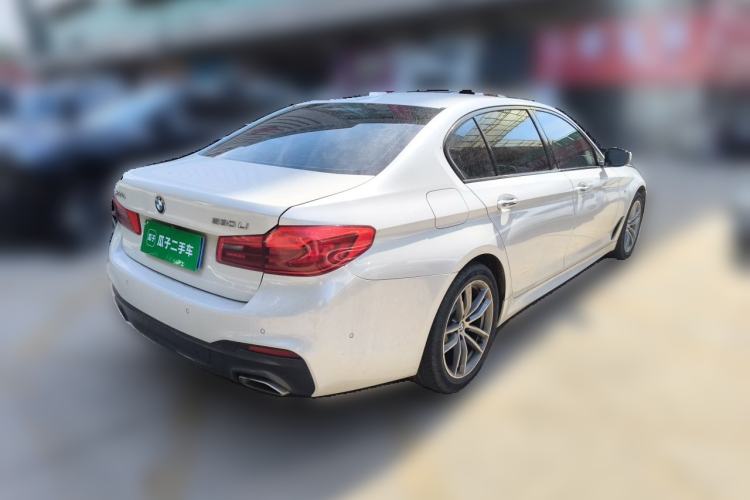 Used BMW 5 Series 2018 525Li M Sport Package Rear Right 45 Deg