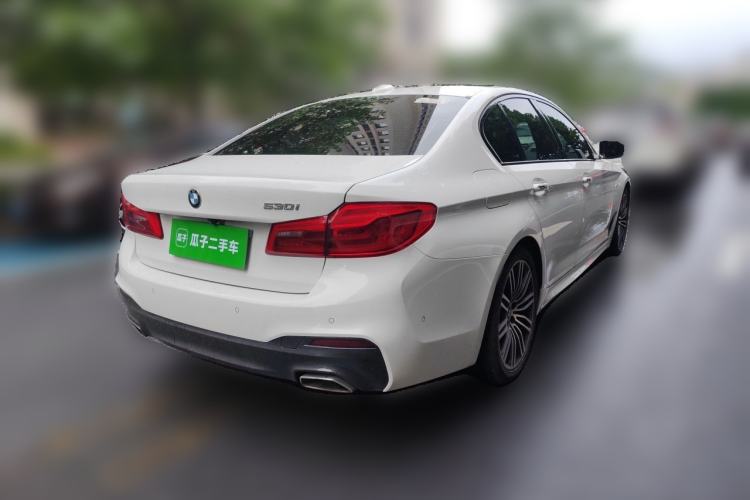 Used BMW 5 Series 2018 530i M Sport Package Rear Right 45 Deg