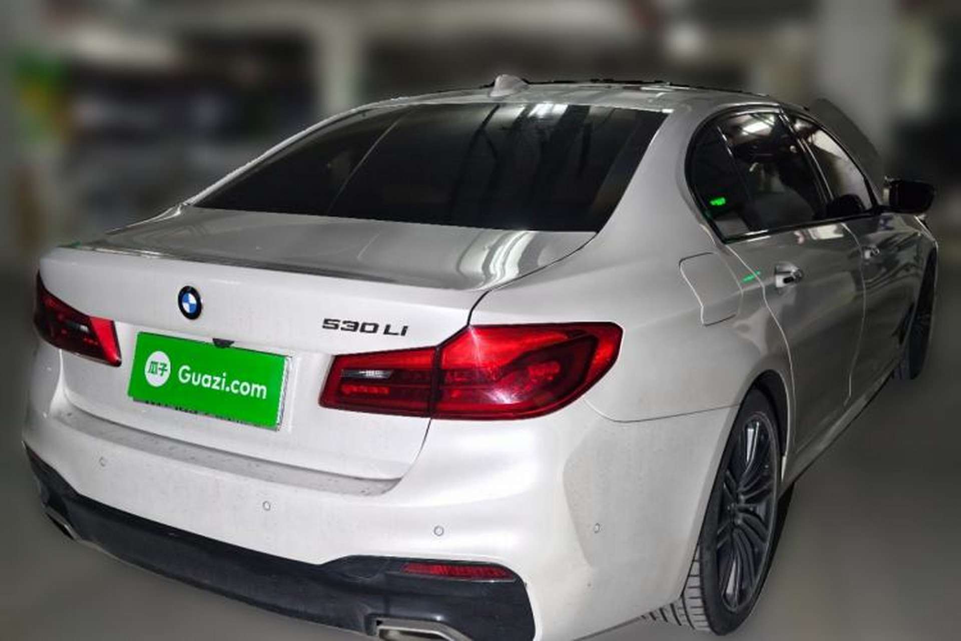 Used BMW 5 Series 2018 530Li Leading Model M Sport Package Rear Right 45 Deg