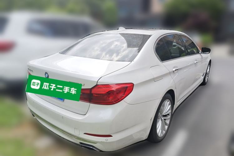 Used BMW 5 Series 2018 Revised Version 530Li Leading Edition Luxury Package Rear Right 45 Deg