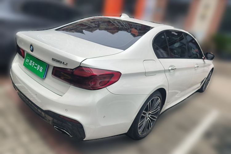 Used BMW 5 Series 2018 530Li Luxury Edition M Sport Package Rear Right 45 Deg