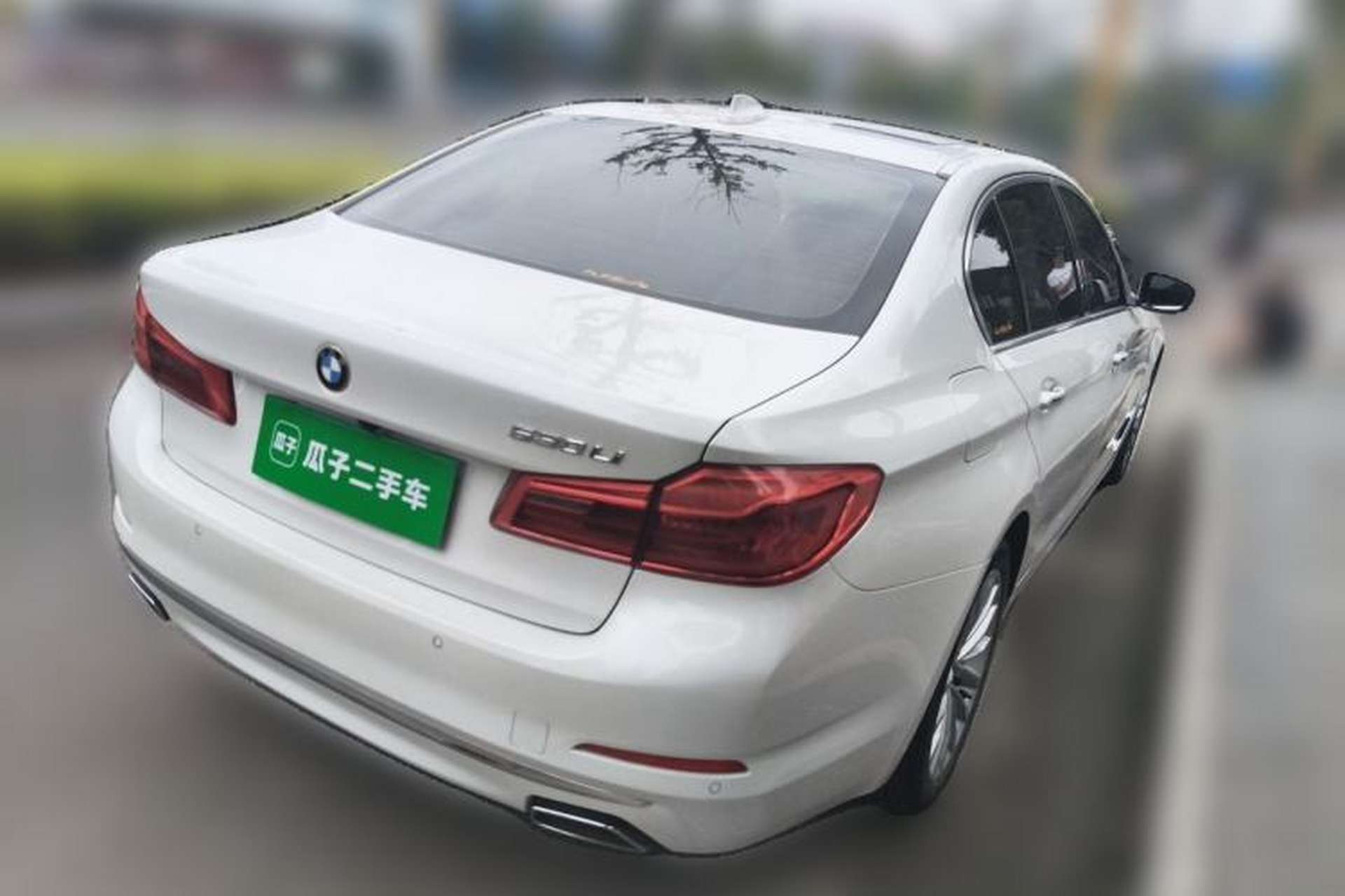 Used BMW 5 Series 2018 Revised Version 530Li Leading Edition Luxury Package Rear Right 45 Deg