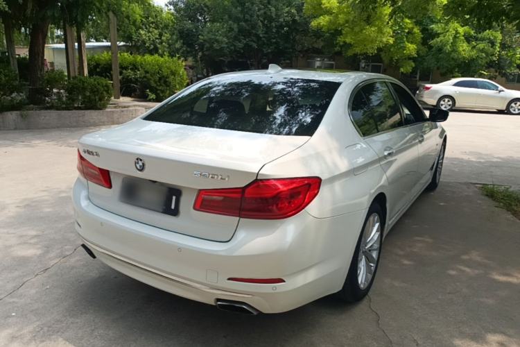 Used BMW 5 Series 2018 530Li Leading Edition Luxury Package Rear Right 45 Deg