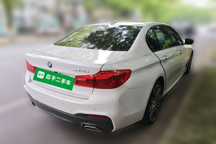 Used BMW 5 Series 2018 530Li Leading Model M Sport Package Rear Right 45 Deg