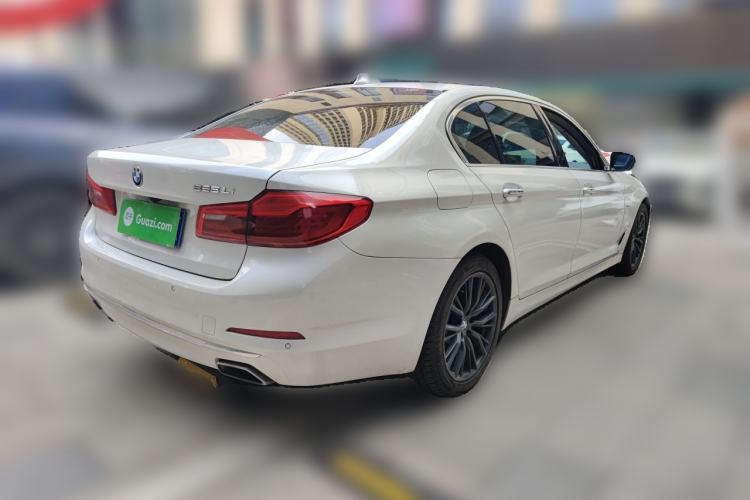 Used BMW 5 Series 2018 525Li Luxury Package Rear Right 45 Deg
