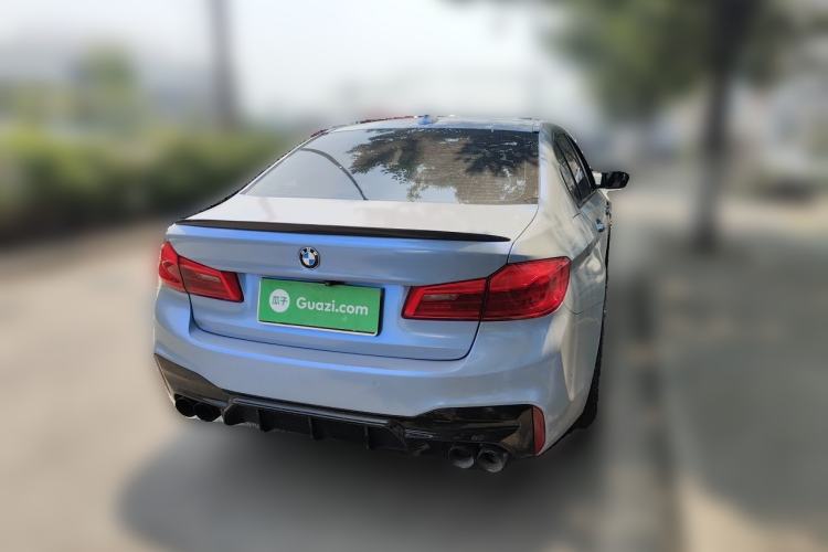Used BMW 5 Series 2018 530Li Luxury Edition M Sport Package Rear Right 45 Deg