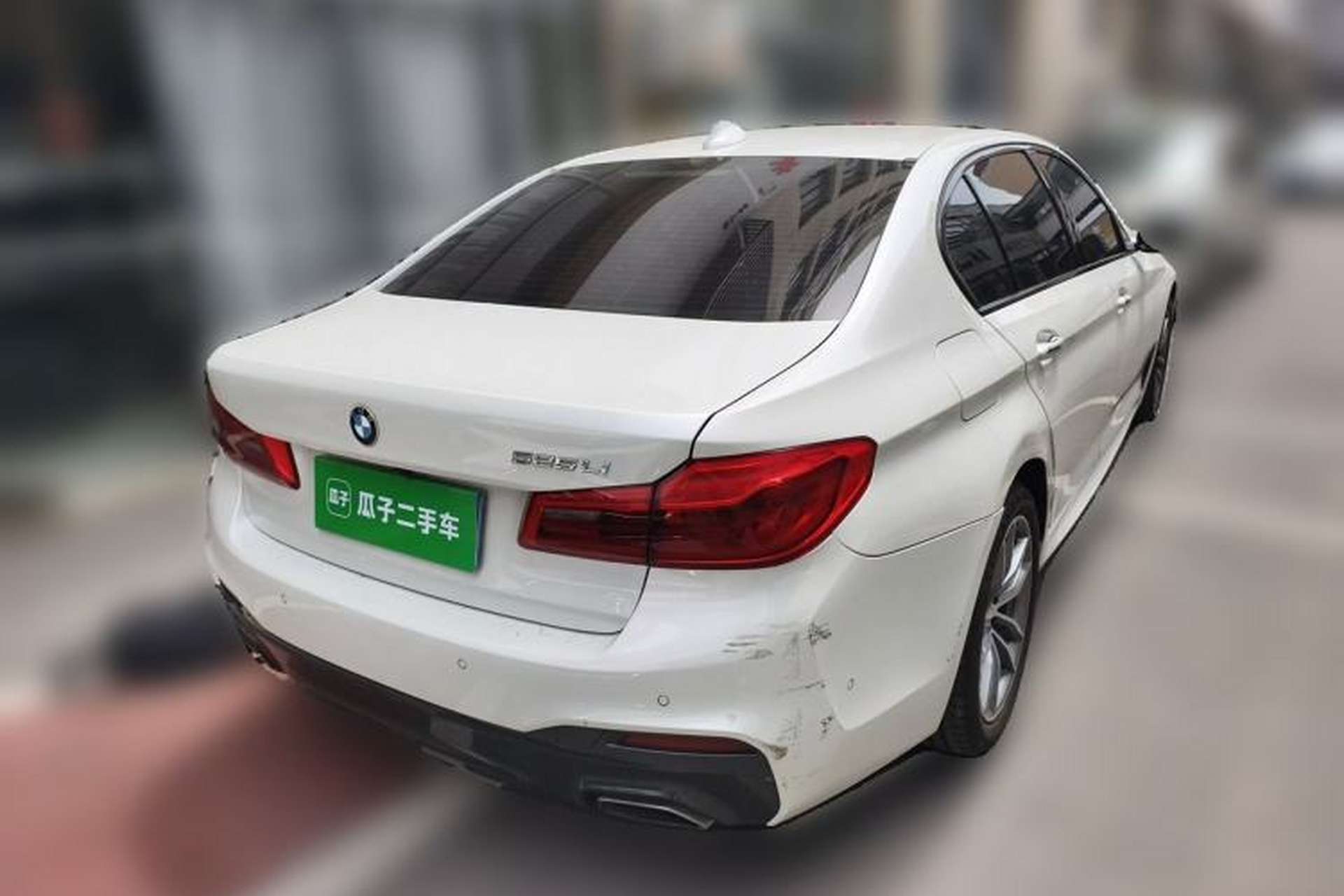 Used BMW 5 Series 2018 525Li M Sport Package Rear Right 45 Deg