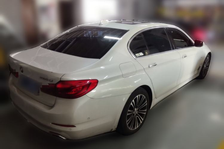 Used BMW 5 Series 2018 530Li Luxury Edition Premium Package Rear Right 45 Deg