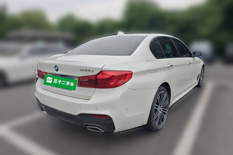 Used BMW 5 Series 2018 Restyled 530Li Leading Edition M Sport Package Rear Right 45 Deg