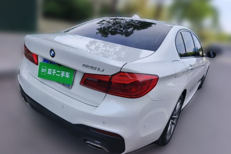 Used BMW 5 Series 2018 525Li M Sport Package Rear Right 45 Deg