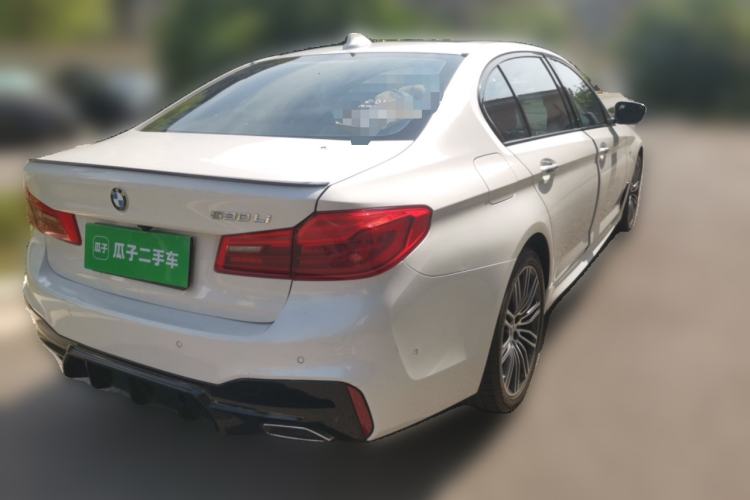 Used BMW 5 Series 2018 Restyled 530Li Leading Edition M Sport Package Rear Right 45 Deg