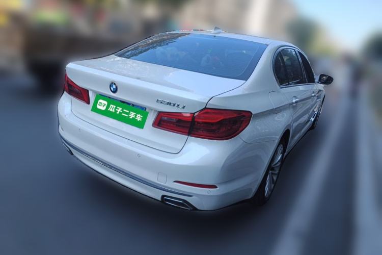 Used BMW 5 Series 2018 Revised Version 530Li Leading Edition Luxury Package Rear Right 45 Deg