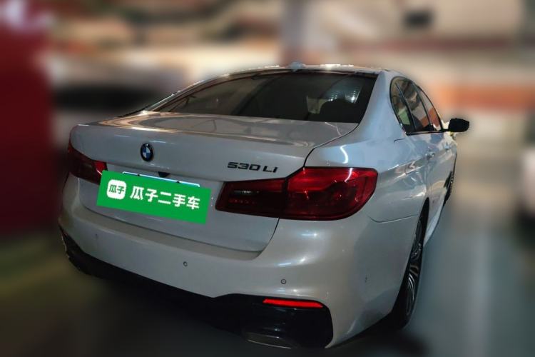 Used BMW 5 Series 2018 Restyled 530Li Leading Edition M Sport Package Rear Right 45 Deg