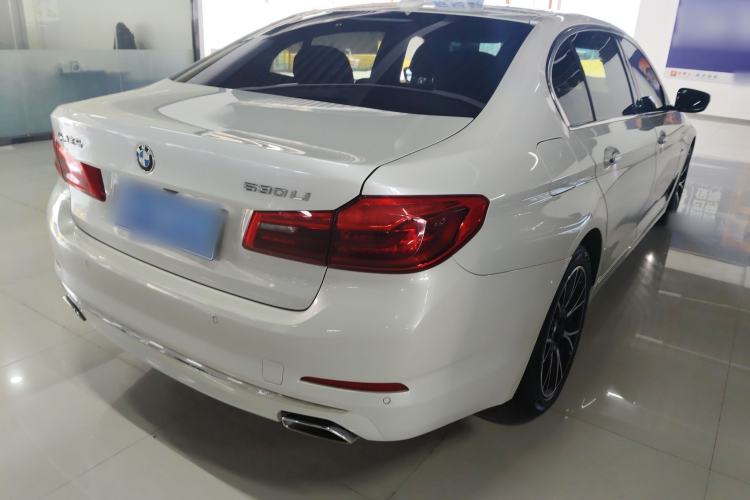 Used BMW 5 Series 2018 Revised Version 530Li Leading Edition Luxury Package Rear Right 45 Deg