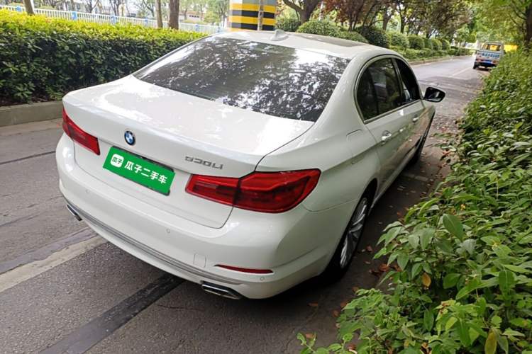 Used BMW 5 Series 2018 Revised Version 530Li Leading Edition Luxury Package Rear Right 45 Deg