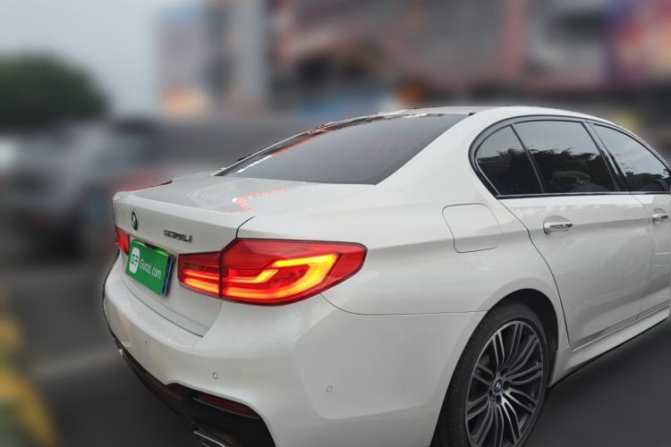Used BMW 5 Series 2018 530Li Luxury Edition M Sport Package Rear Right 45 Deg