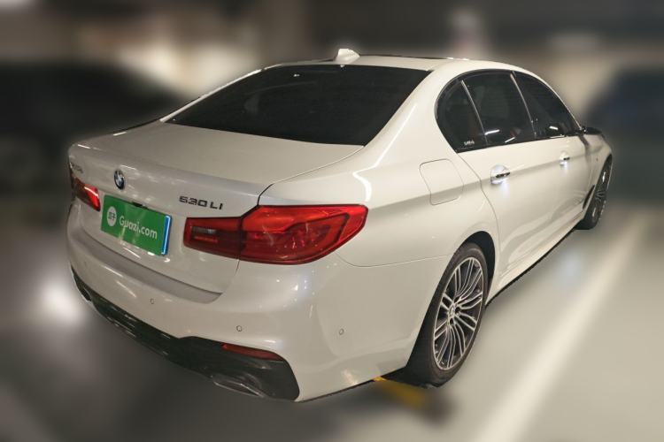 Used BMW 5 Series 2018 Restyled 530Li Luxury Edition M Sport Package Rear Right 45 Deg