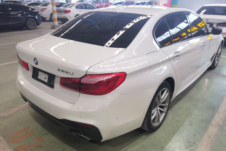 Used BMW 5 Series 2018 525Li M Sport Package Rear Right 45 Deg